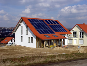 Passivhaus mit 5,76kwp Photovoltaik